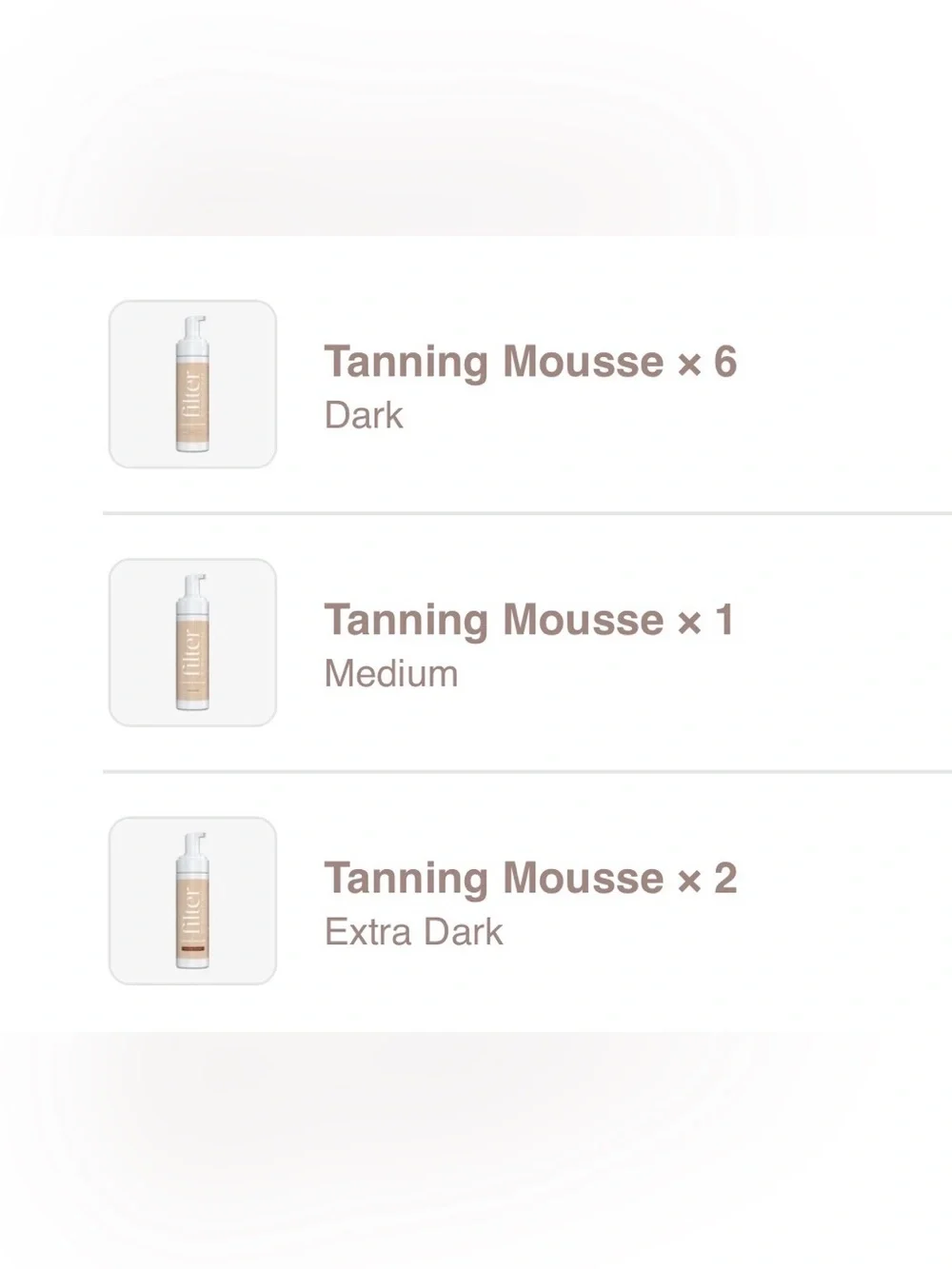 Filter by Molly-Mae Tanning Mousse